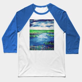 Marsh Wetlands in Spring Baseball T-Shirt
